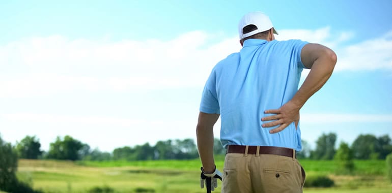Back Pain and Losing Distance Are Directly Correlated